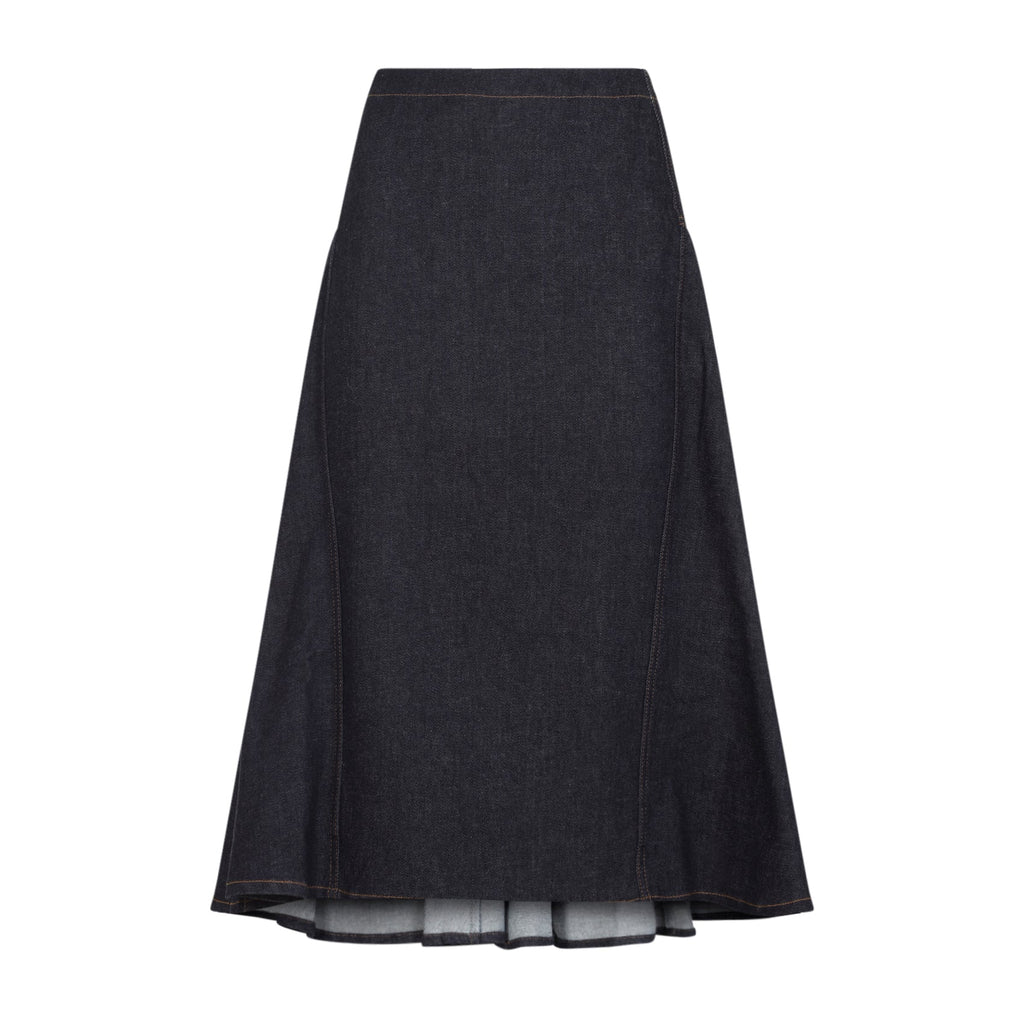Jacquemus La Jupe De Nimes Lavoir Midi Skirt