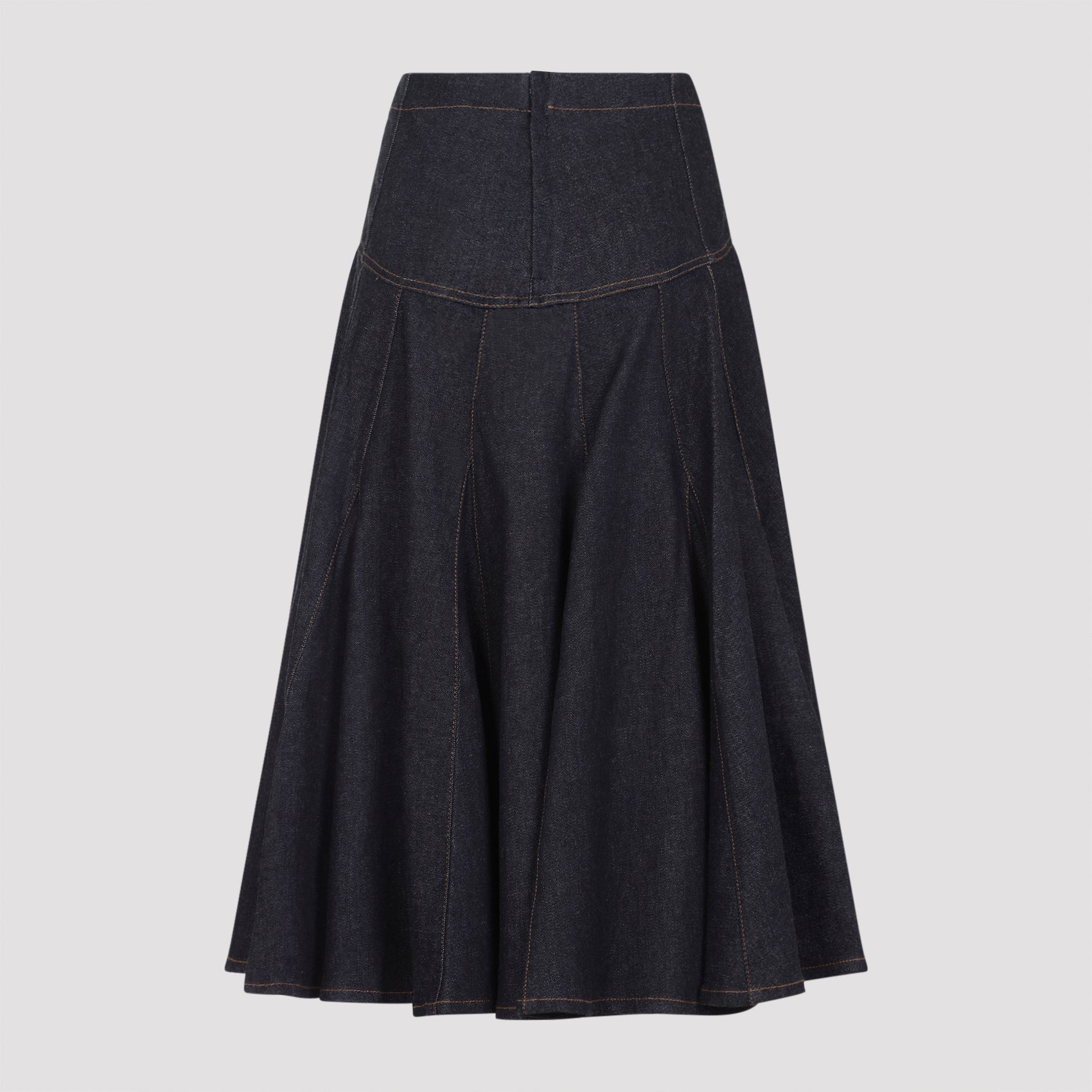 Jacquemus La Jupe De Nimes Lavoir Midi Skirt