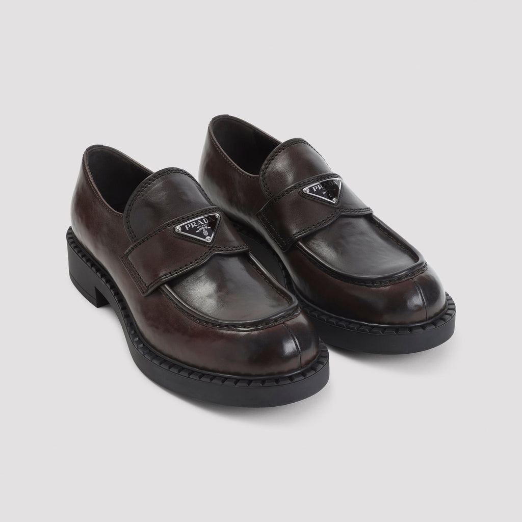 Prada Chocolate Loafers