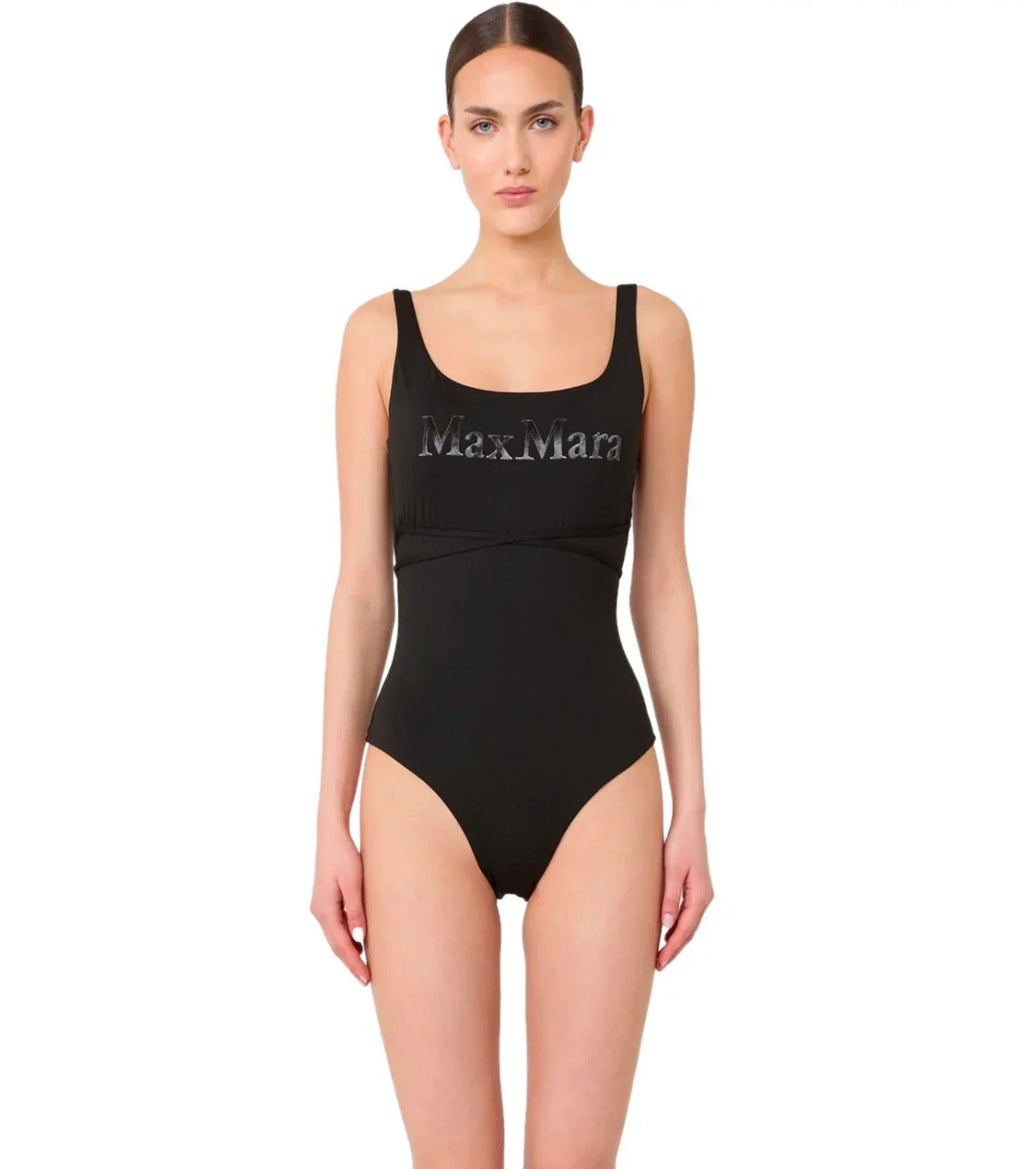 Max Mara Beachwear Carisma Black B Cup Swimsuit