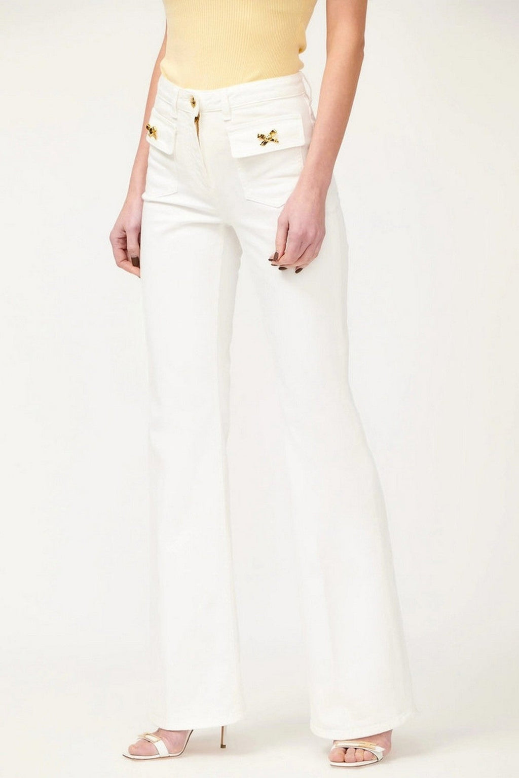 Elisabetta Franchi Jeans White