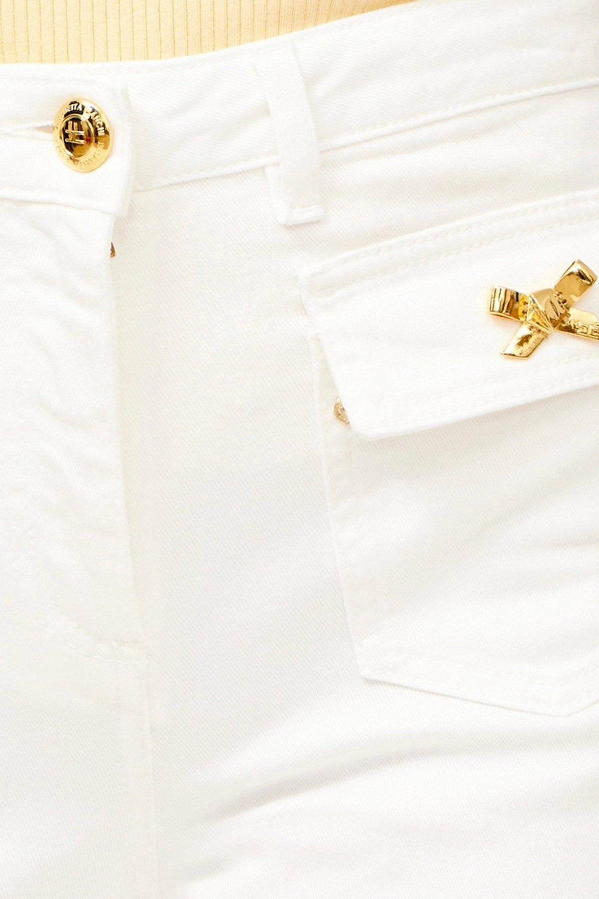 Elisabetta Franchi Jeans White