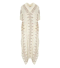 Pahiesa Formentera Ecru Kaftan Dress