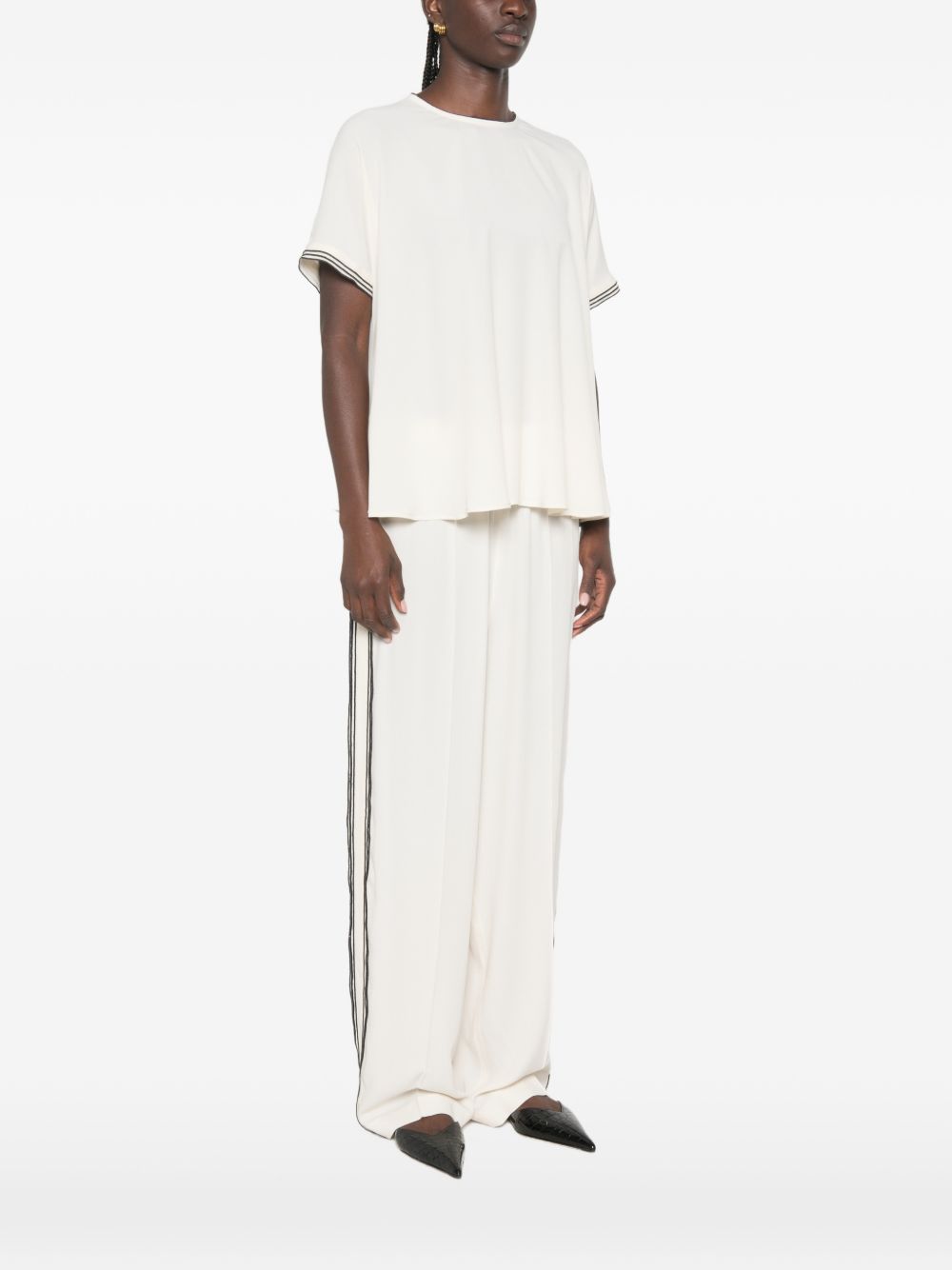 Fabiana Filippi Silk Blend Top