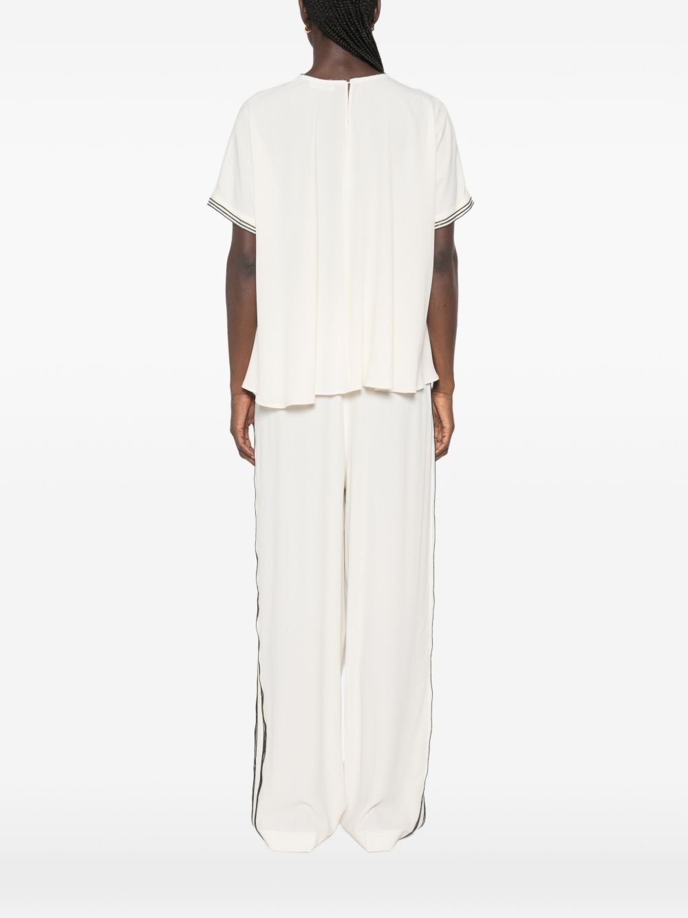 Fabiana Filippi Silk Blend Top