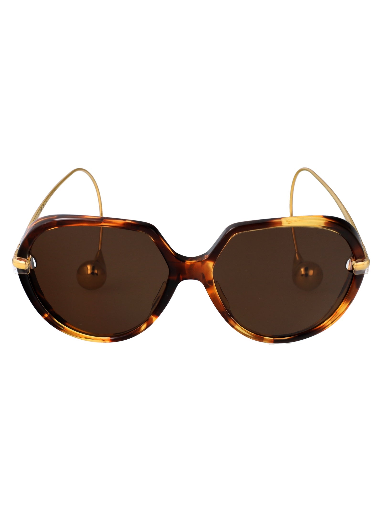 Bottega Veneta Geometrical Sunglasses Bv1436 S 002