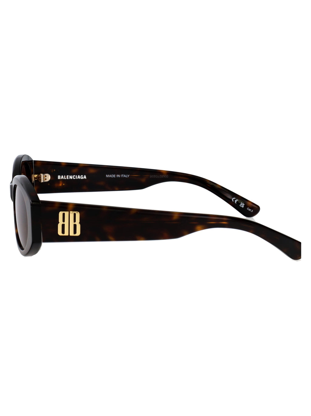 Balenciaga Oval Sunglasses Bb0477 Sa 002