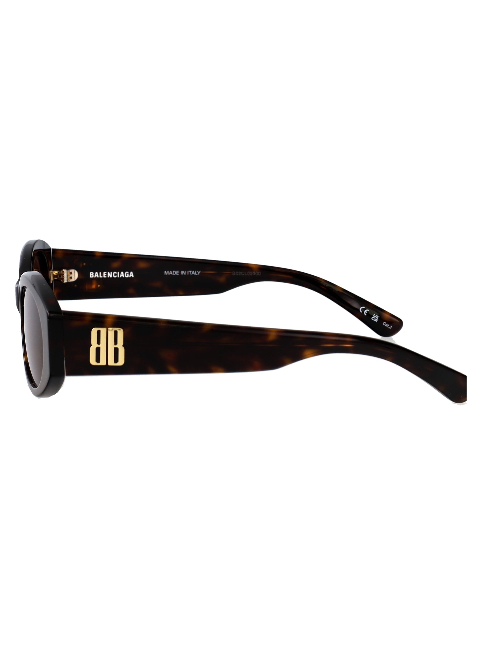 Balenciaga Oval Sunglasses Bb0477 Sa 002