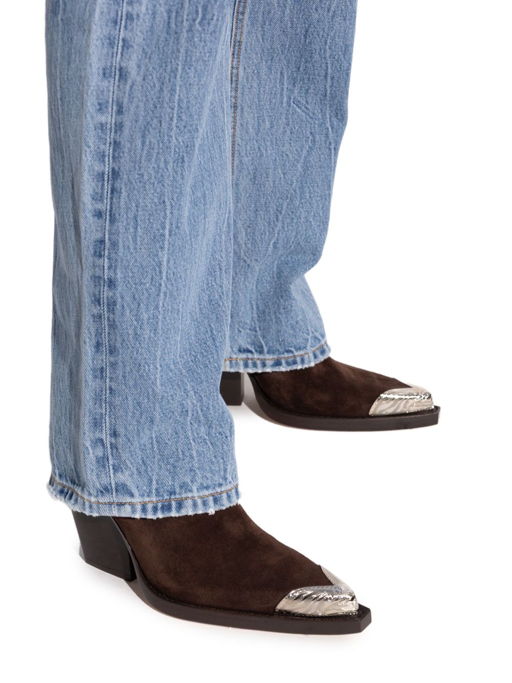 Paris Texas Dallas Suede Leather Boots