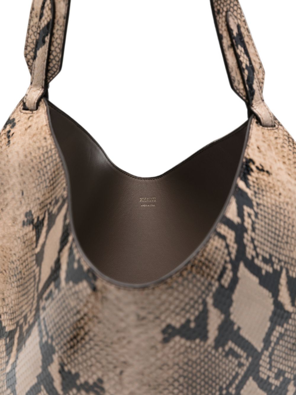 Khaite Lotus Small Leathet Bucket Bag