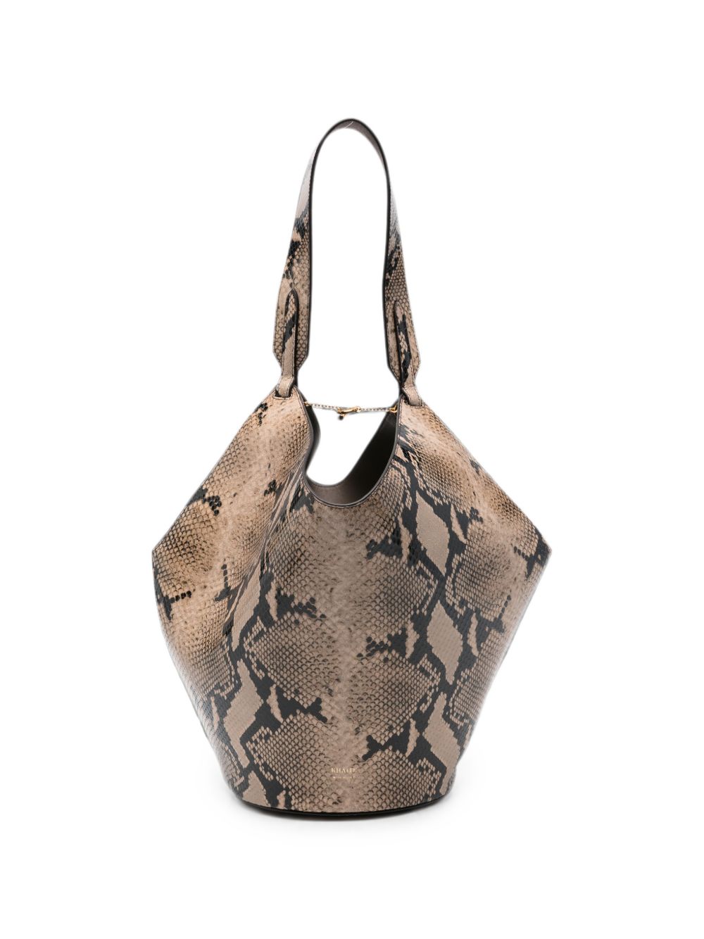Khaite Lotus Small Leathet Bucket Bag
