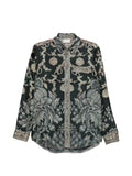 Pierre Louis Mascia Printed Silk Shirt