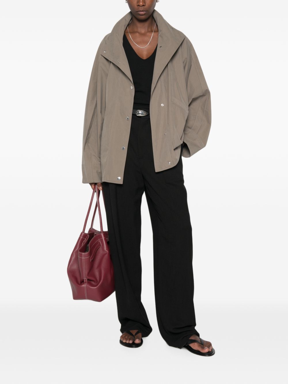 Toteme Pre Cotton Blend Parachute Jacket
