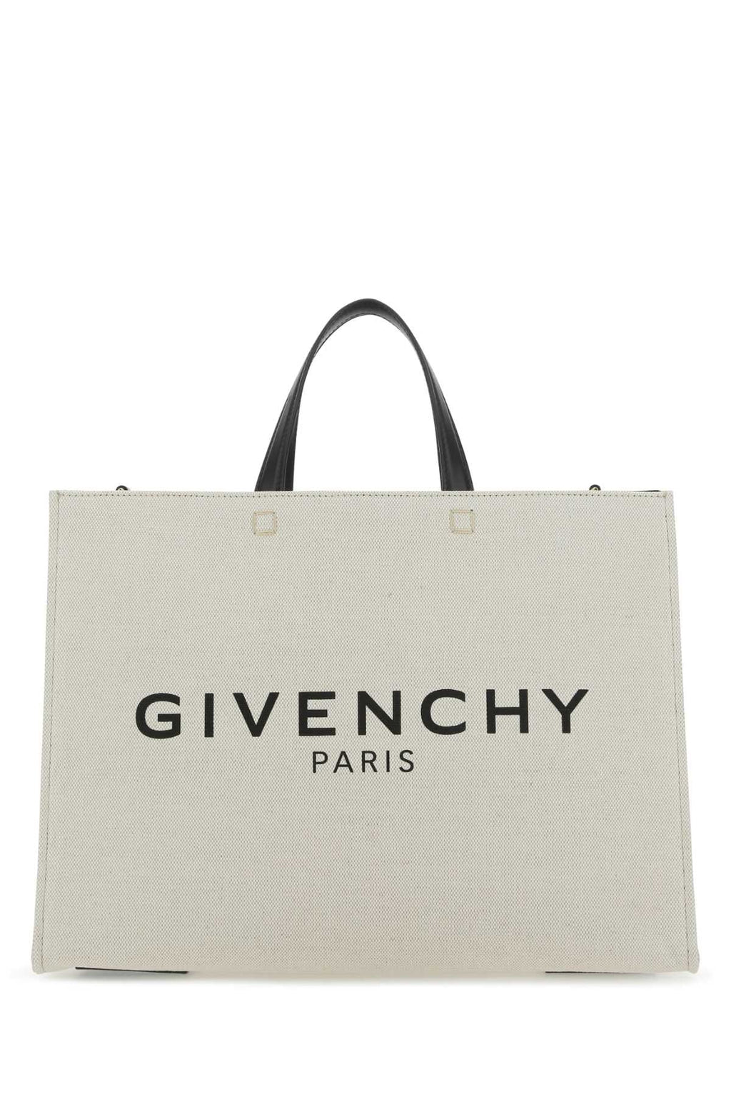 Givenchy Ivory Canvas Medium G Shopping Bag