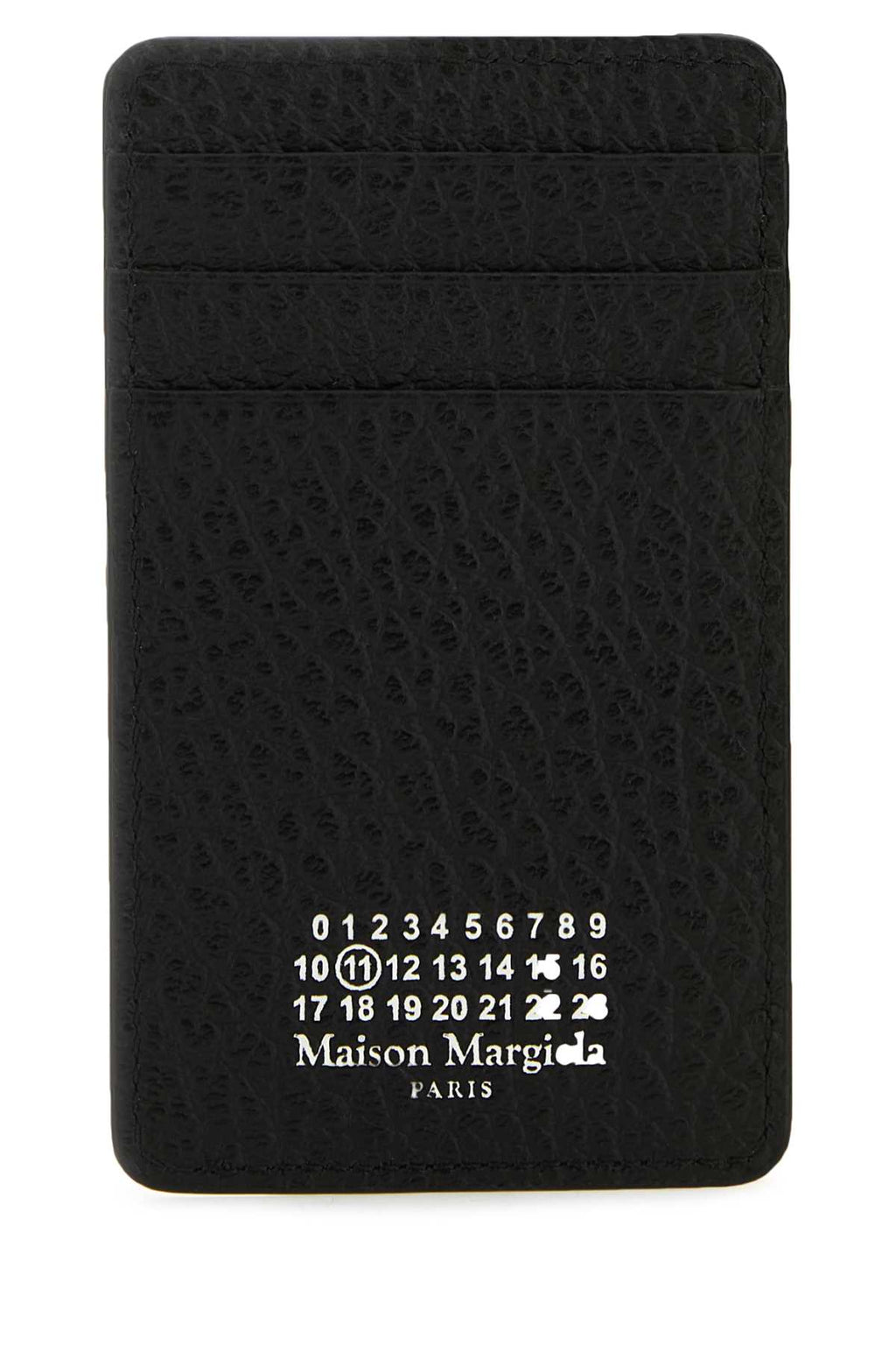 Maison Margiela Black Leather Card Holder