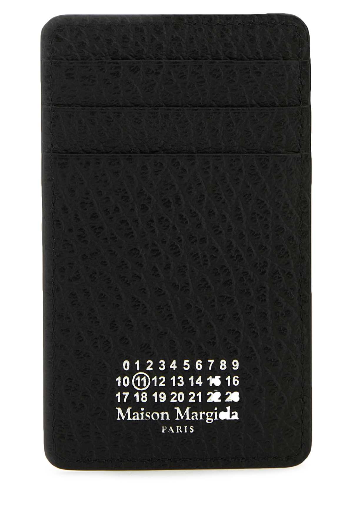 Maison Margiela Black Leather Card Holder