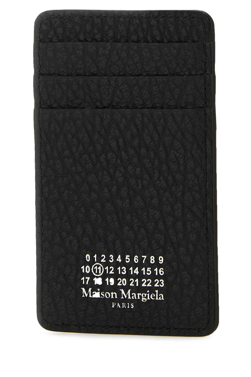 Maison Margiela Black Leather Card Holder