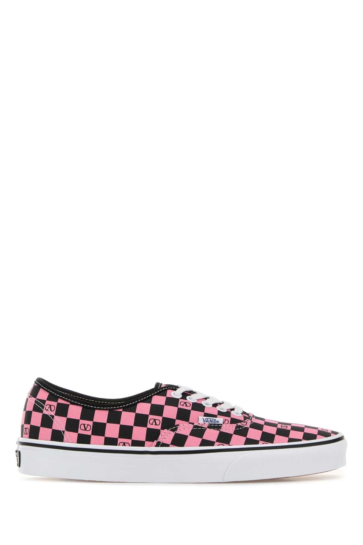 Valentino Garavani Printed Canvas Valentino Garavani X Vans Sneakers