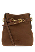 Miu Miu Caramel Nappa Leather Crossbody Bag