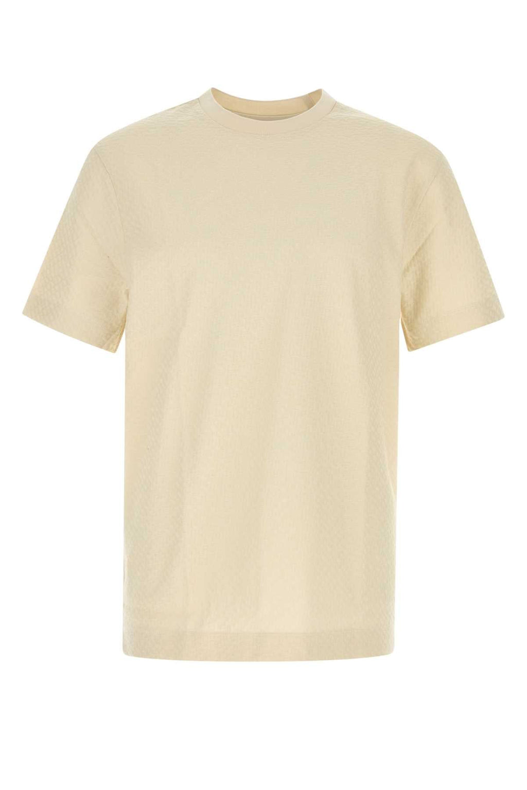 Boss Cream Cotton T Shirt