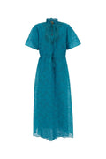 Valentino Garavani Turquoise Lace Dress