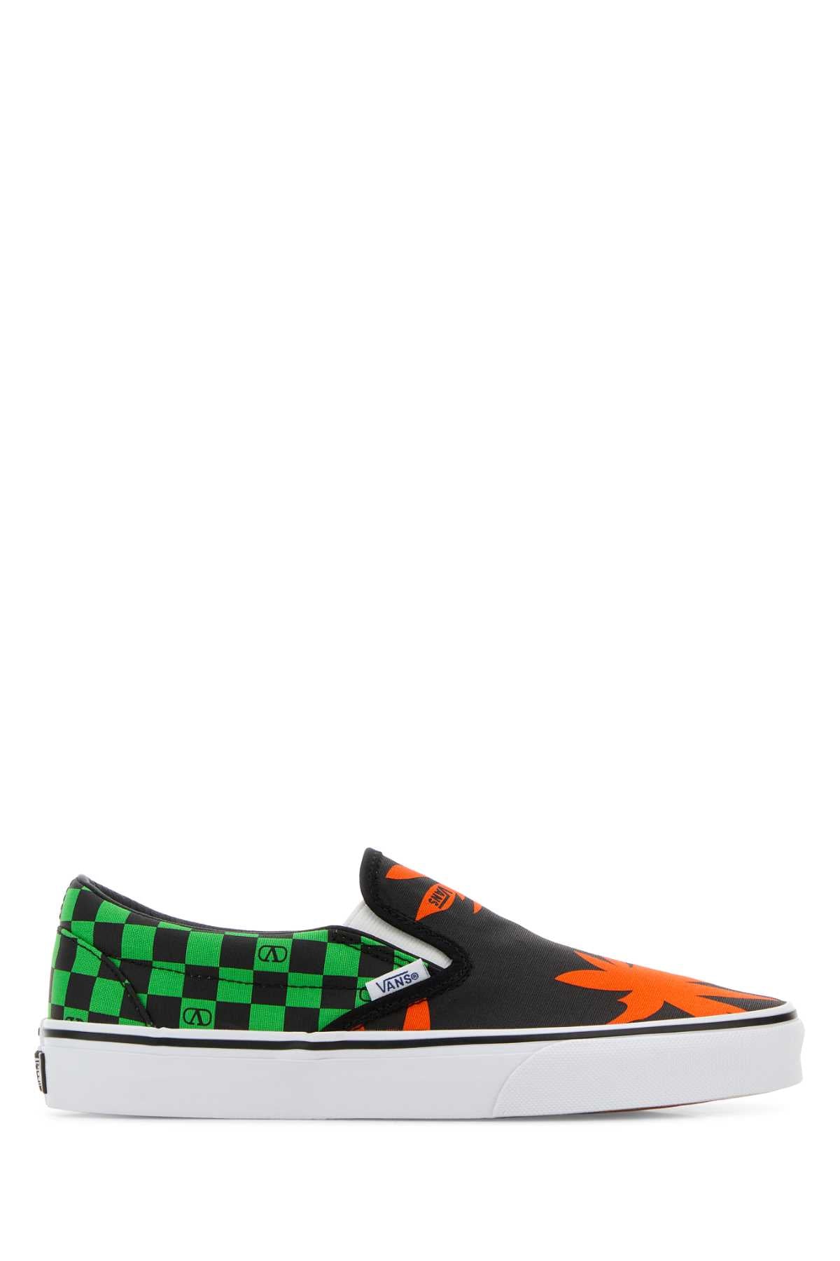 Valentino Garavani Printed Canvas Valentino Garavani X Vans Classic Slip On Slip Ons