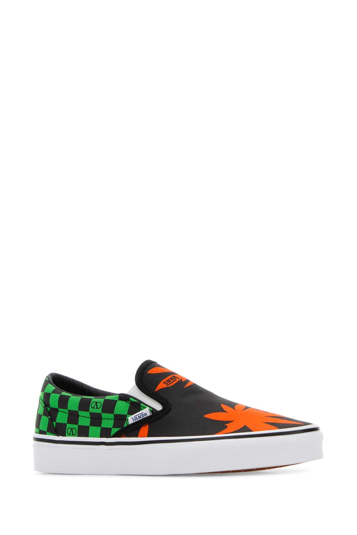 Valentino Garavani Printed Canvas Valentino Garavani X Vans Classic Slip On Slip Ons