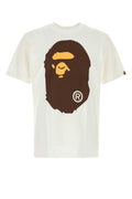 Bape White Cotton Big Ape Head T Shirt