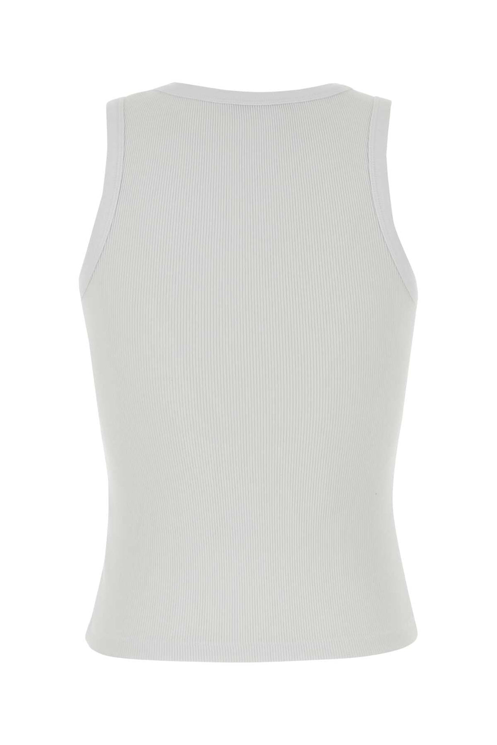 Givenchy White Stretch Cotton Tank Top