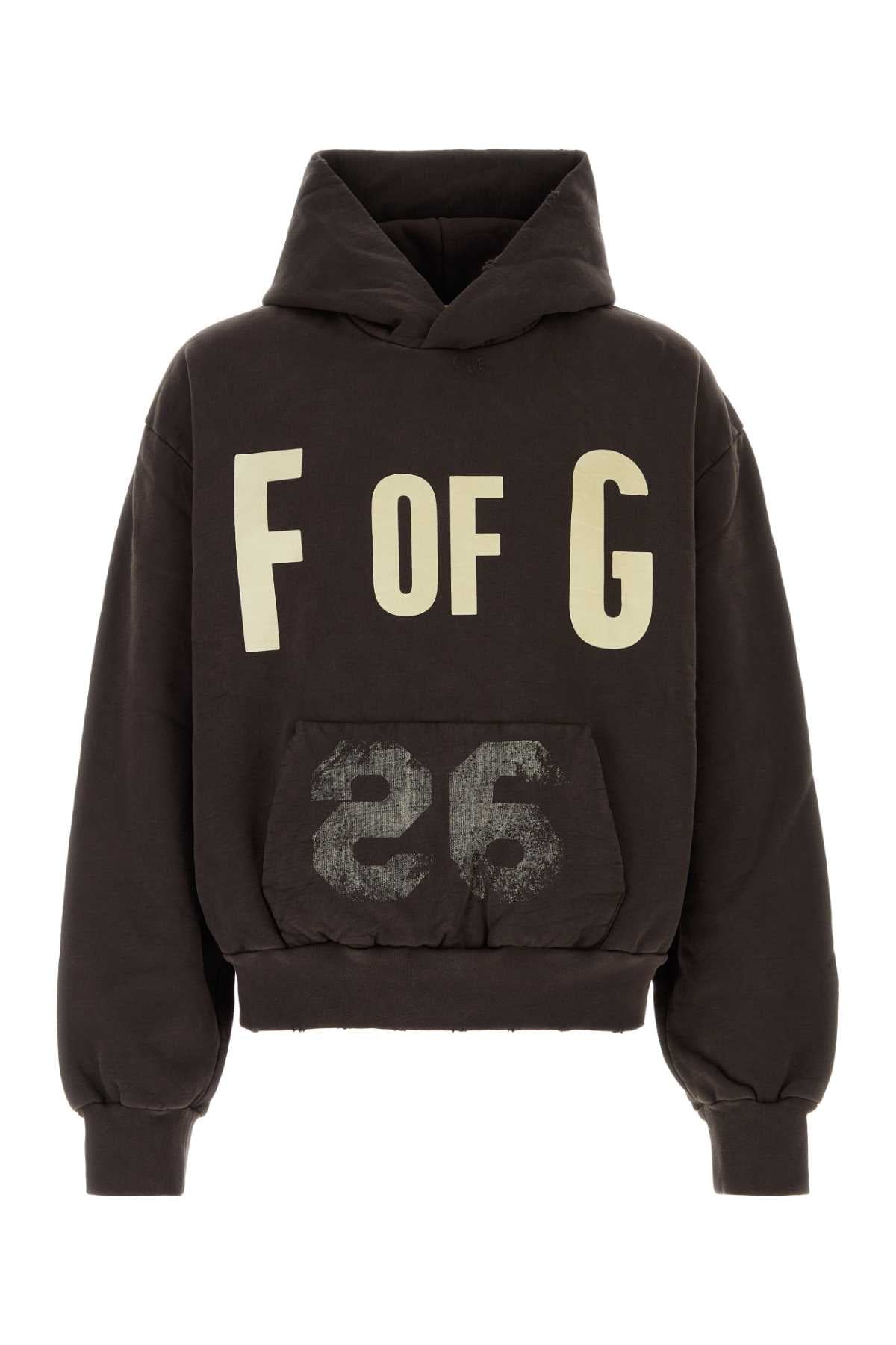 Fear Of God Brown Cotton Sweatshirt