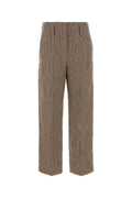 Brunello Cucinelli Embroidered Linen Pant