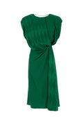 Versace Green Satin Dress
