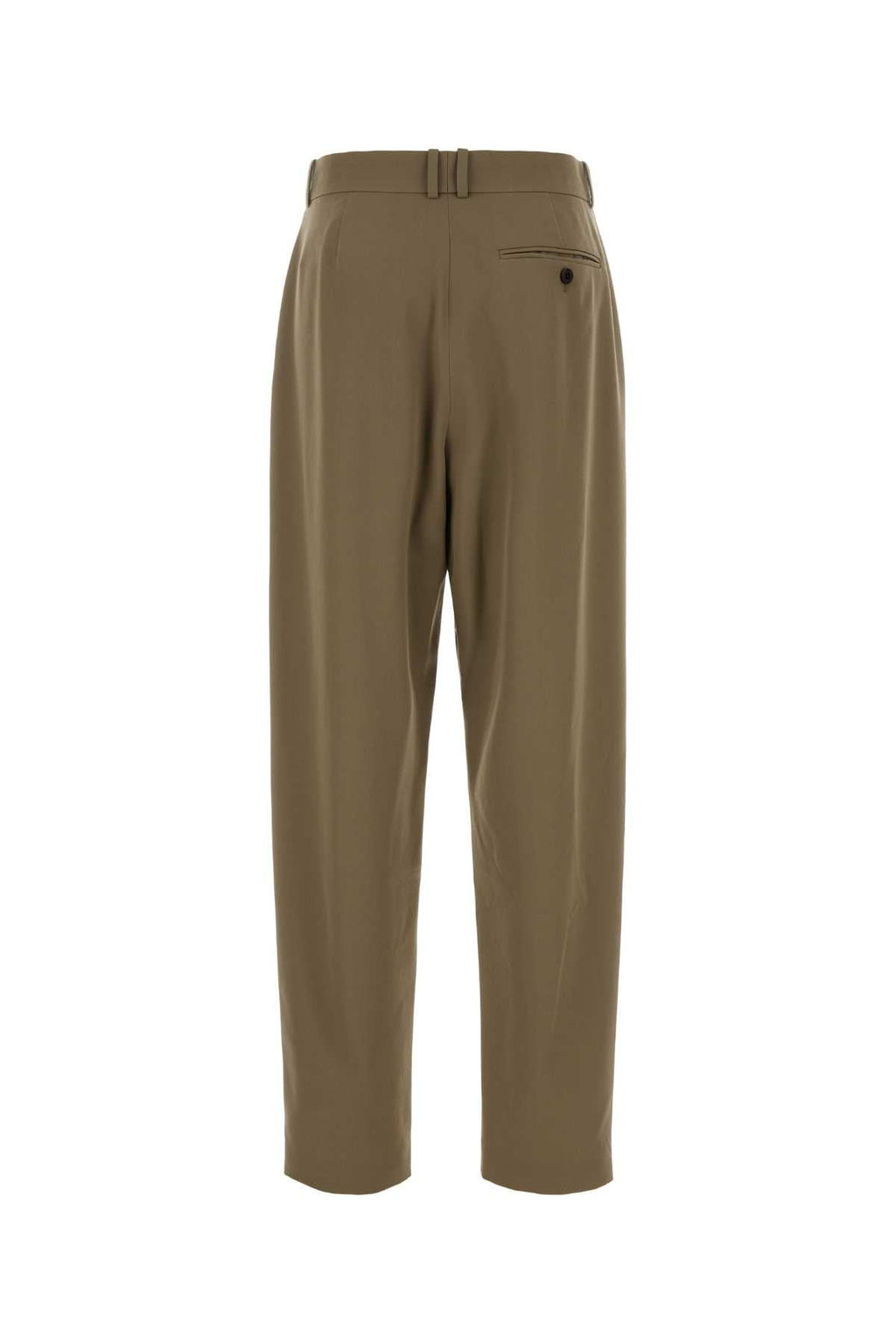 The Row Army Green Wool Gianni Pant