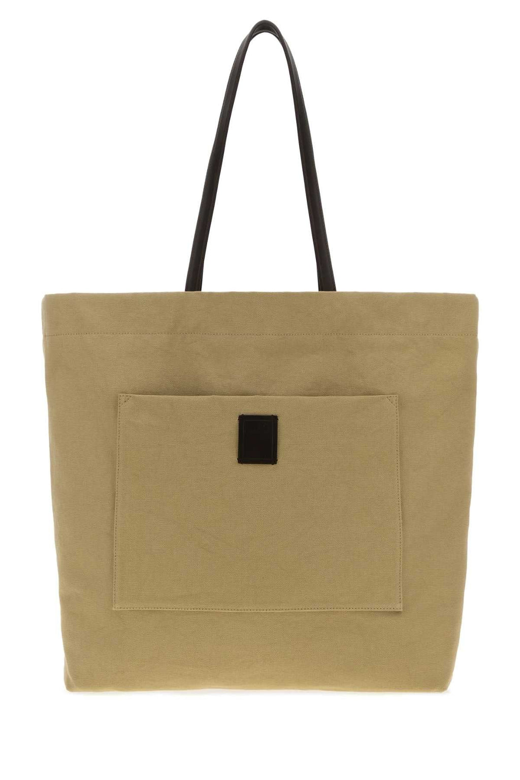 The Row Khaki Canvas Tori Shopping Bag