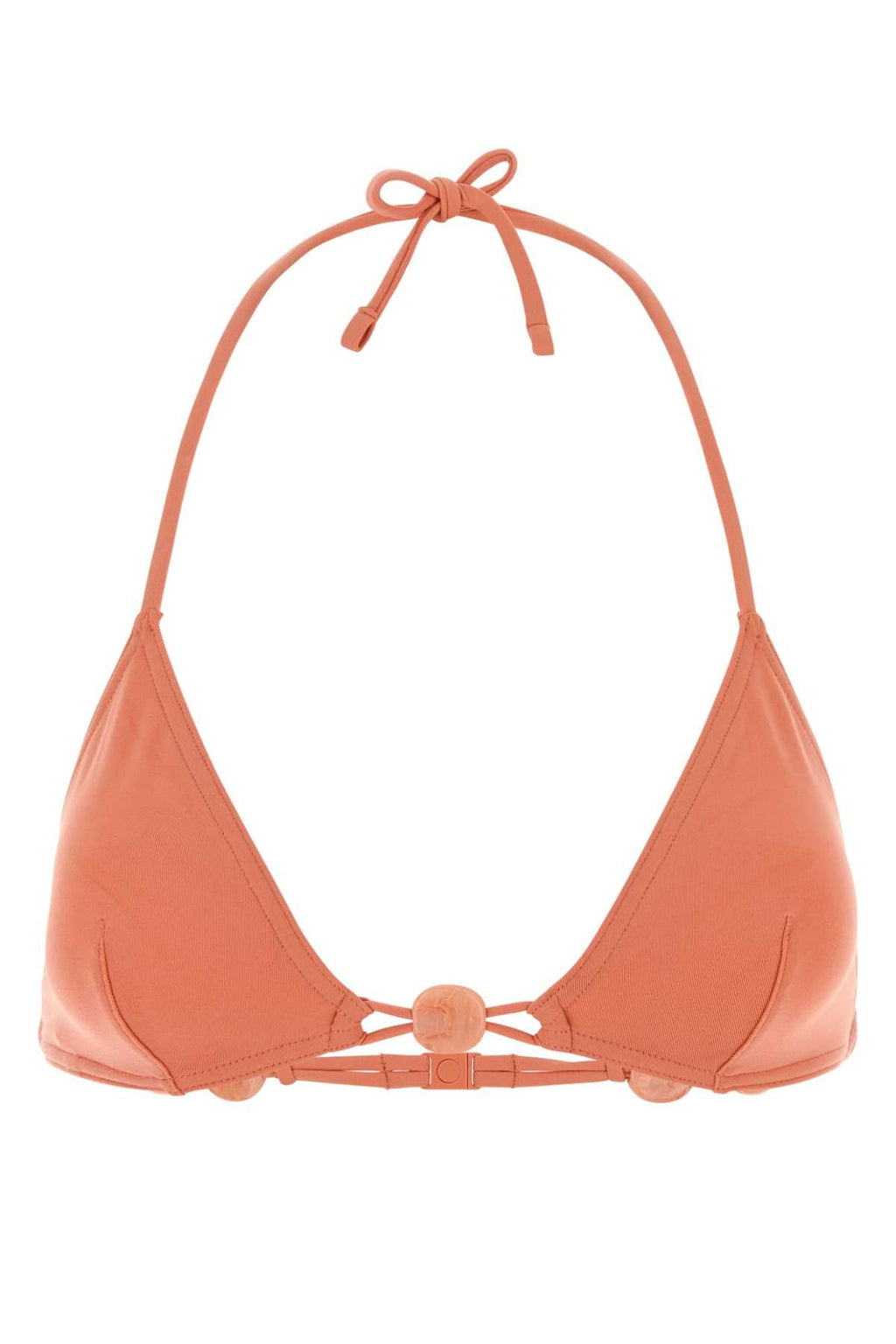 Eres Peach Stretch Nylon Alva Bikini Top
