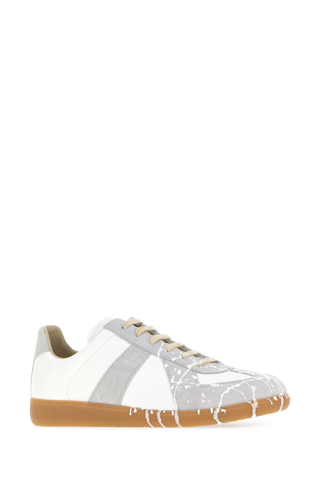 Maison Margiela Two Tone Leather Replica Sneakers