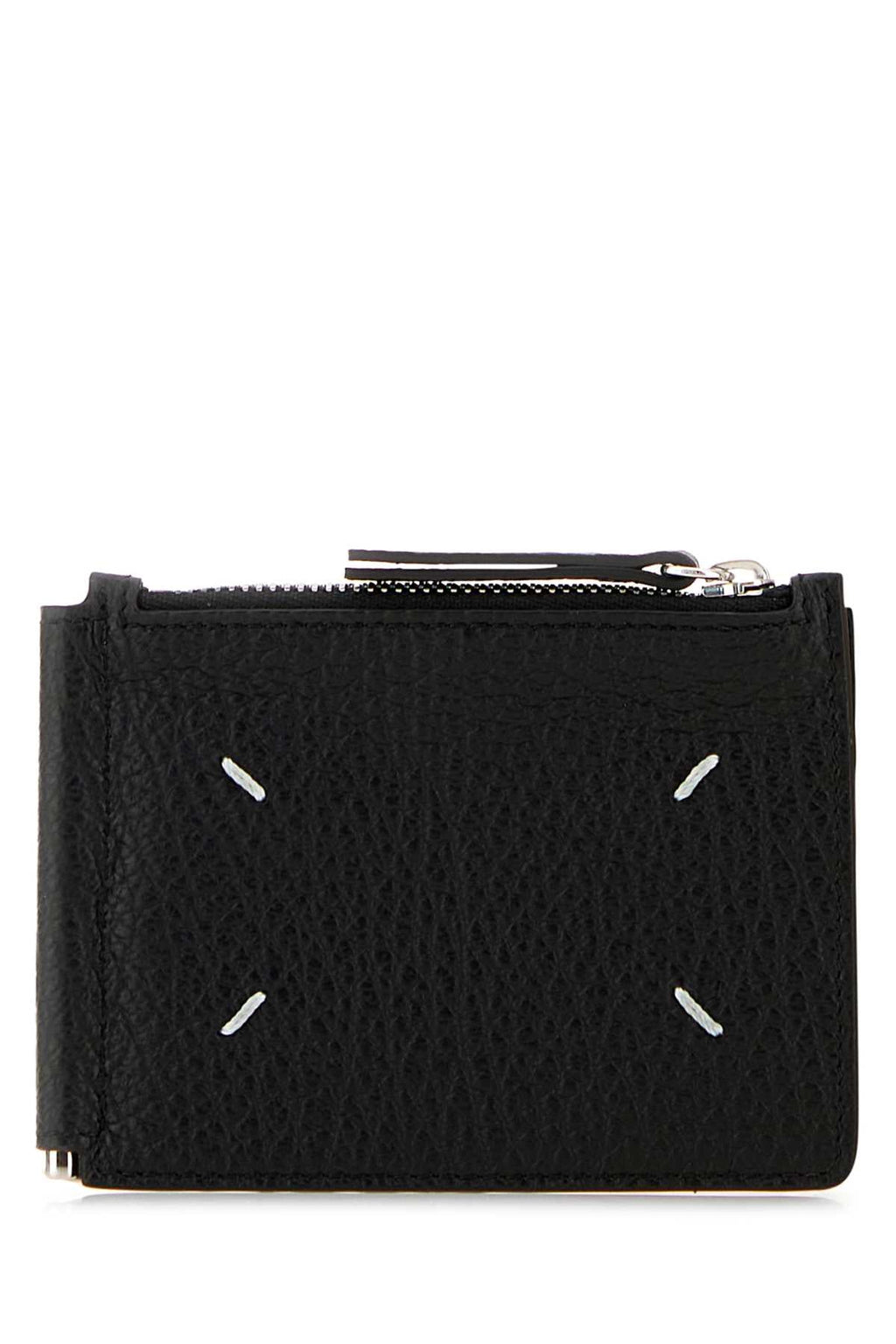 Maison Margiela Black Leather Wallet