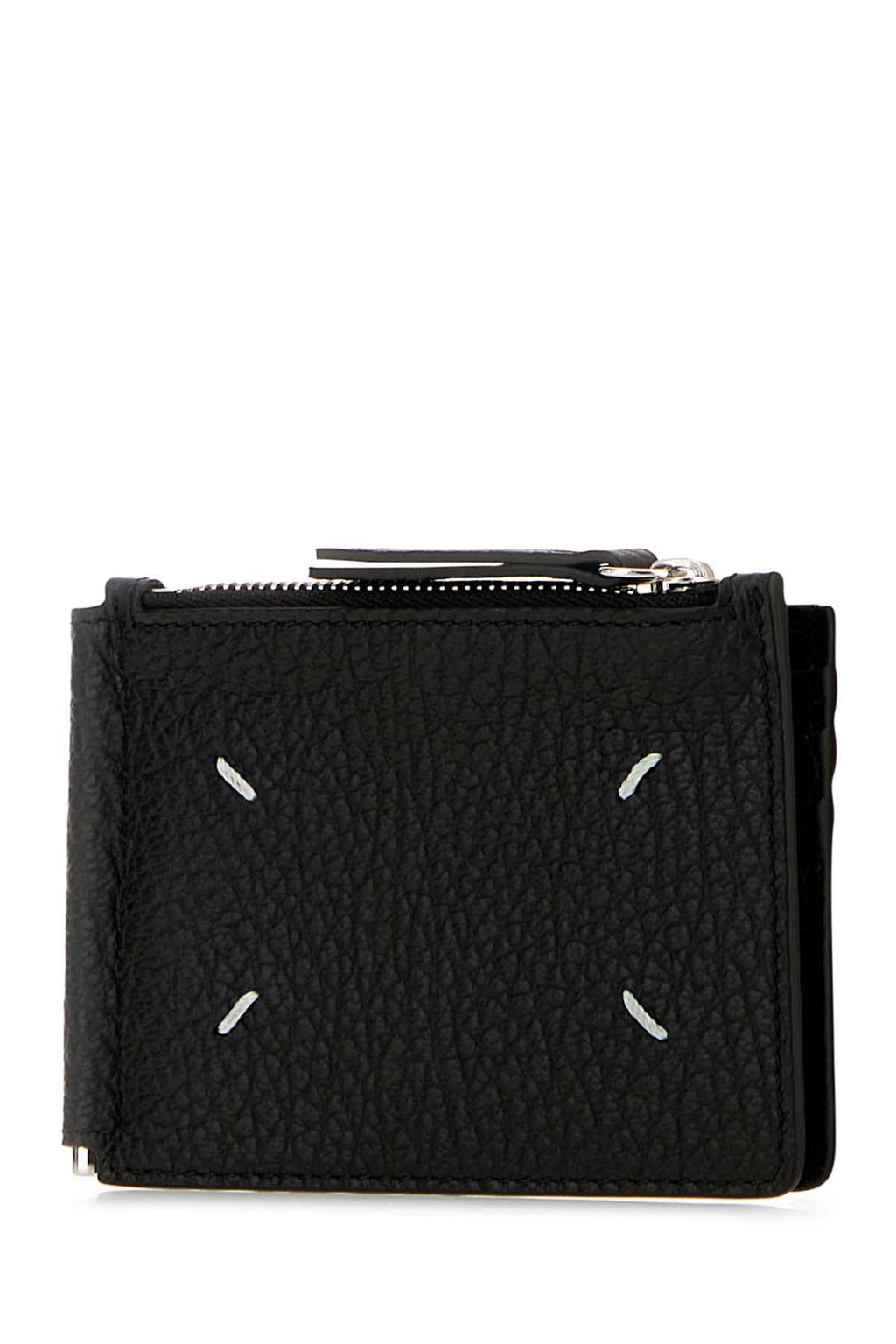 Maison Margiela Black Leather Wallet