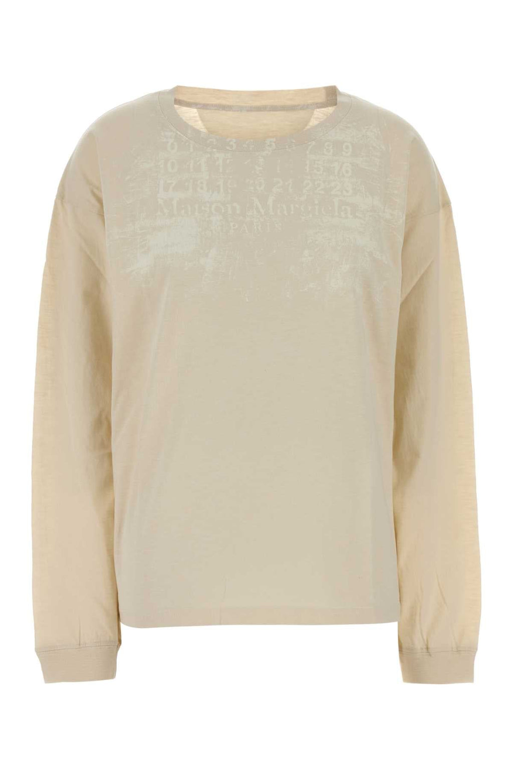 Maison Margiela Sand Cotton T Shirt