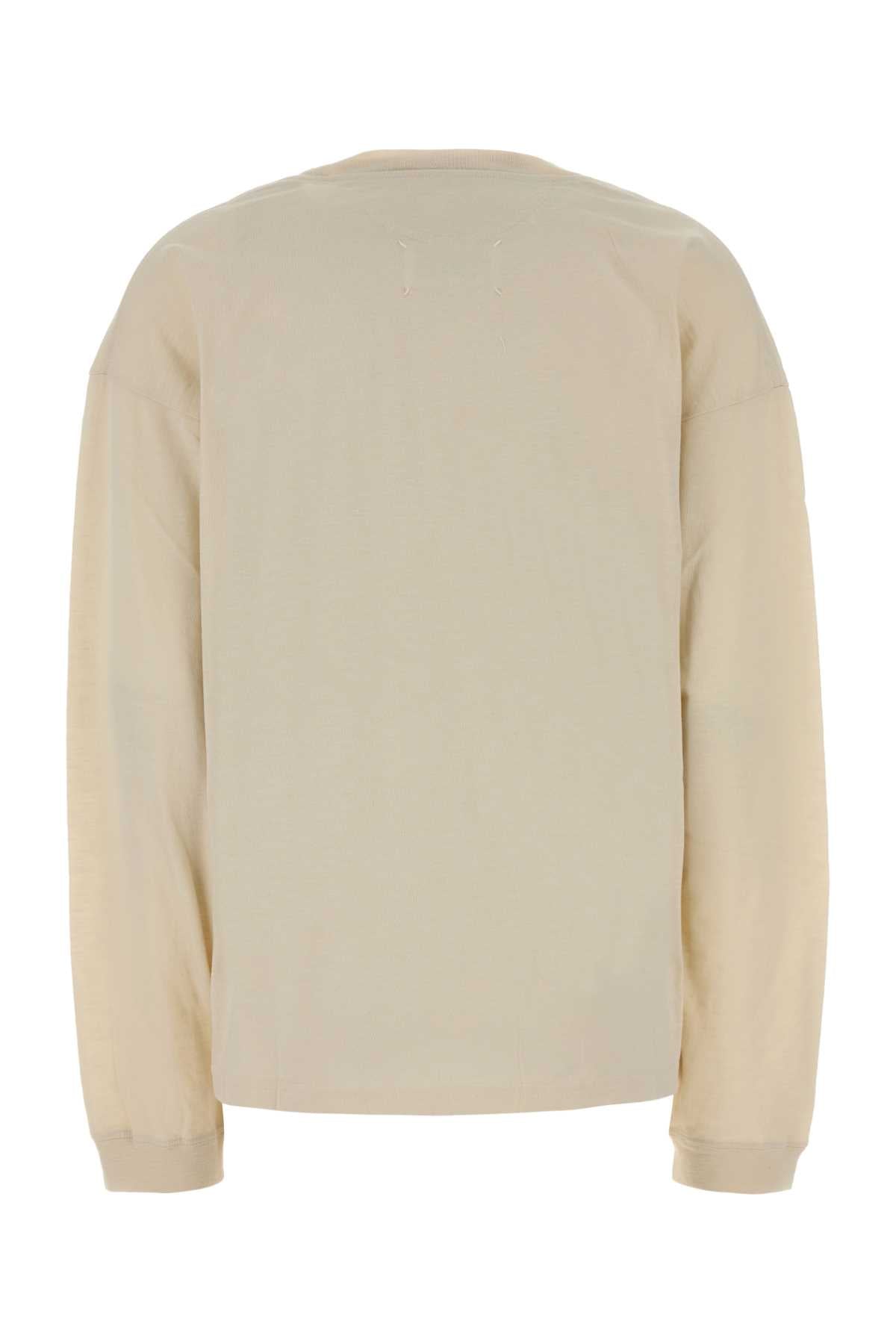 Maison Margiela Sand Cotton T Shirt