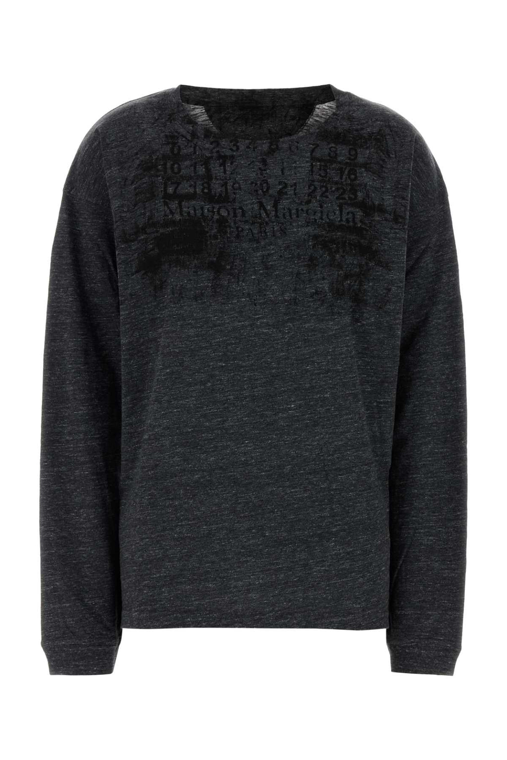 Maison Margiela Slate Cotton T Shirt