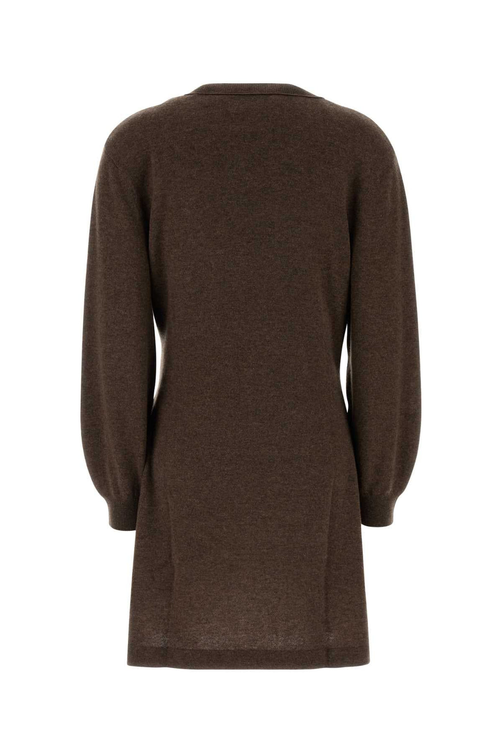 Lisa Yang Brown Cashmere Abrielle Sweater Dress