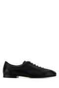 Jil Sander Black Leather Hamburg Lace Up Shoes