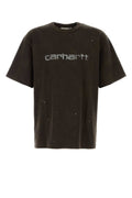 Carhartt Wip Dark Brown Cotton S/S Painter T Shirt