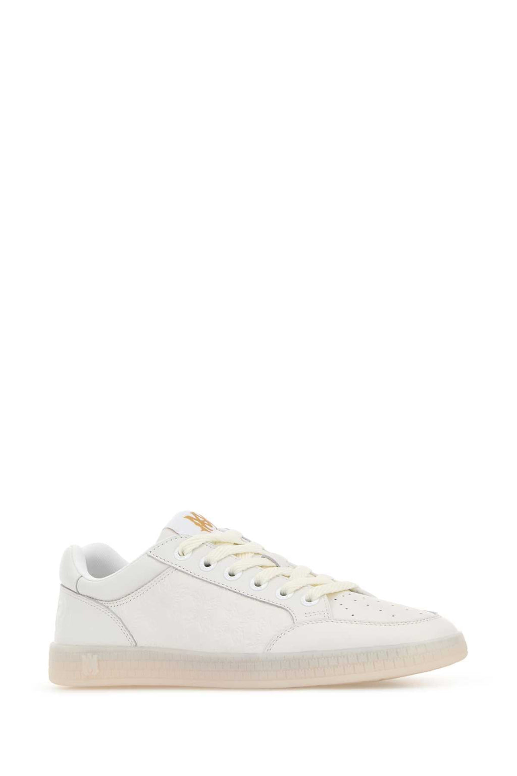Amiri White Leather Blvd Sneakers