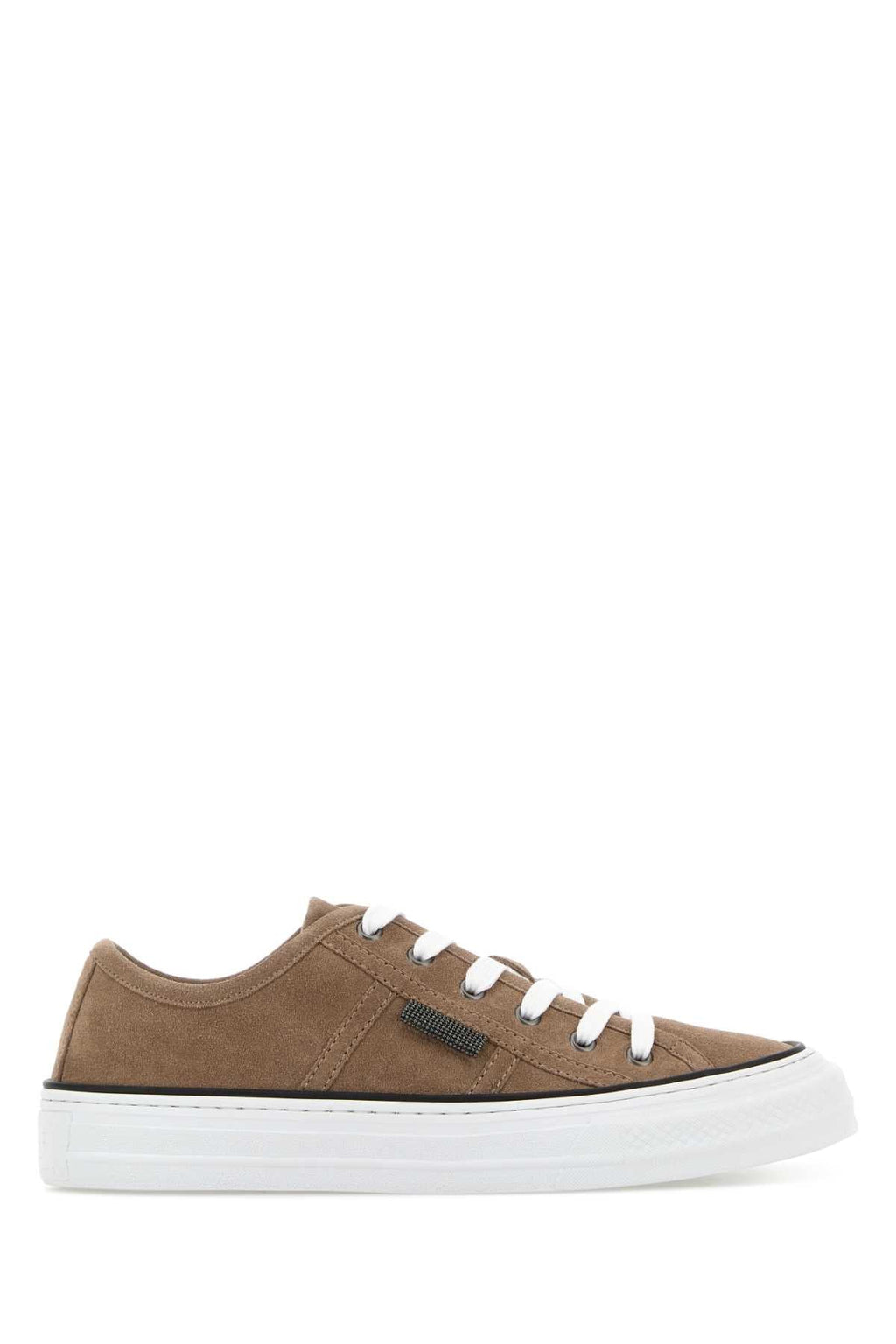 Brunello Cucinelli Cappuccino Suede Sneakers