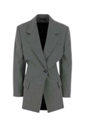 The Attico Two Stretch Wool Blend Blazer