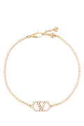 Valentino Garavani Gold Metal V Logo Signature Bracelet