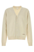 A.P.C. Ivory Wool Kevin Cardigan