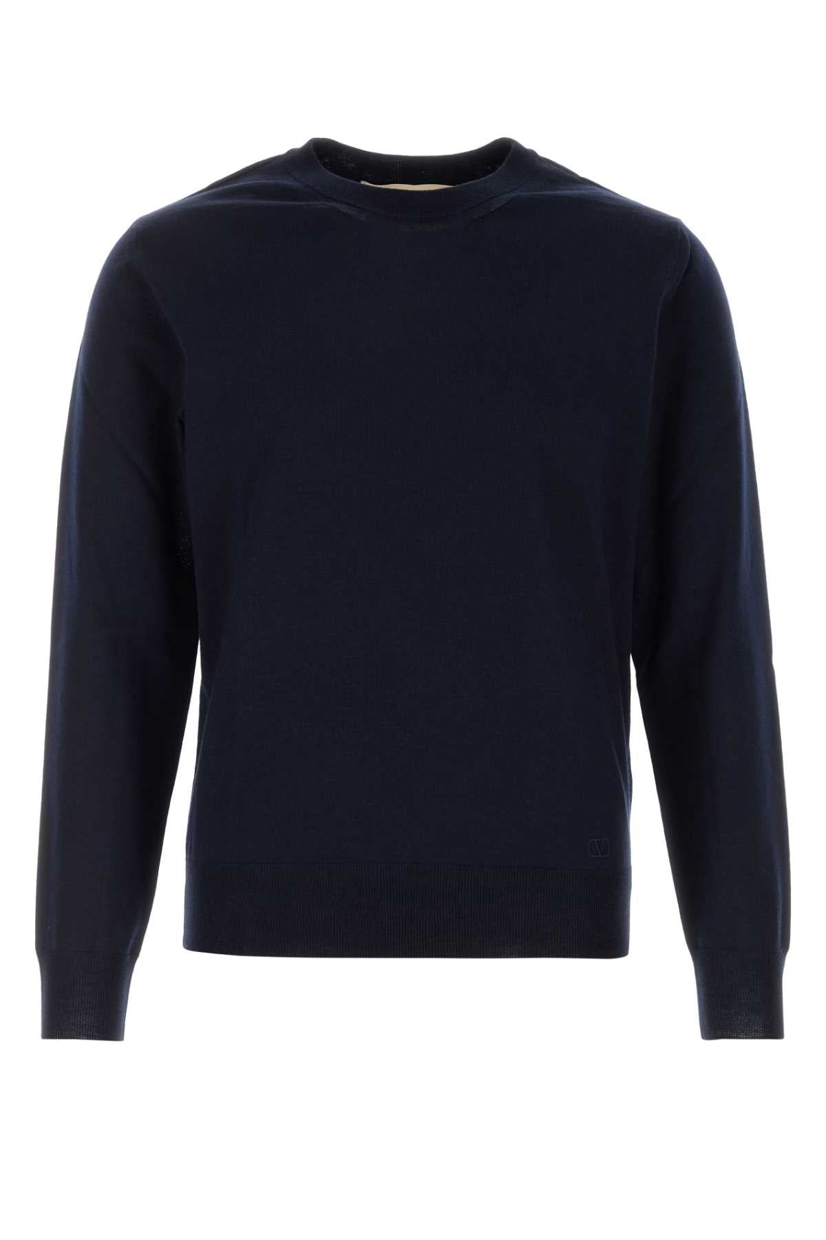Valentino Garavani Midnight Blue Wool Sweater